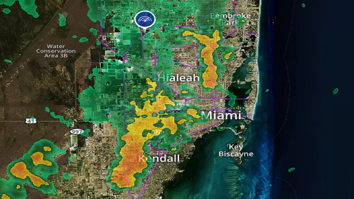 Live Weather Map Miami