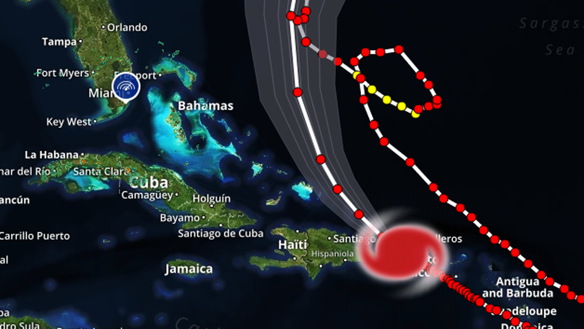 How to Track Hurricanes And Tropical Storms on the NBC 6 App – NBC 6 