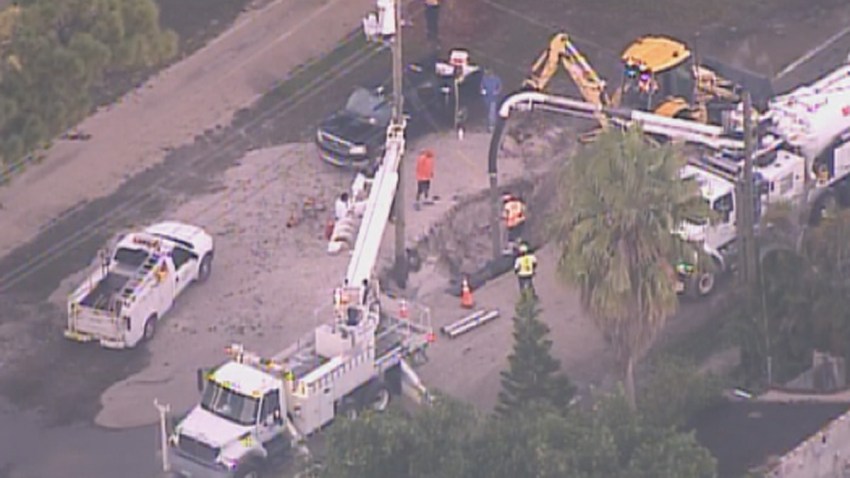 101013 sewer main break oakland park