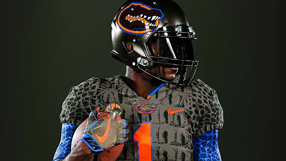 Florida Nike Unveil Football Uniform Designed To Look Like Alligator florida-nike-unveil-football-uniform-designed-to-look-like-alligator