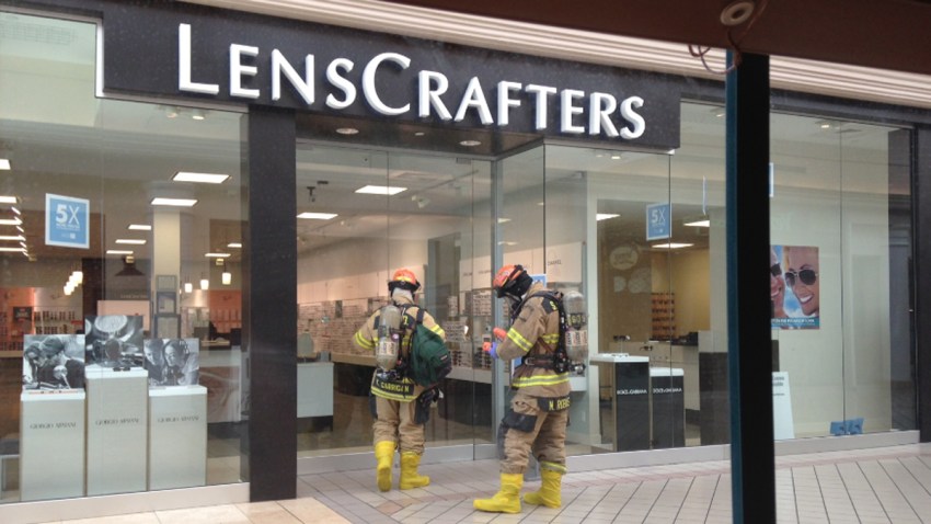 101513 sarasota westfield southgate shopping center lenscrafters hazmat