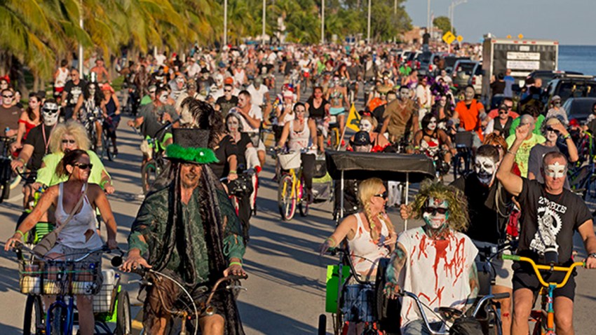 102014 zombie bike ride key west