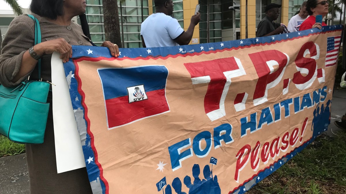 Haitian Immigrants March for TPS Extension NBC 6 South Florida