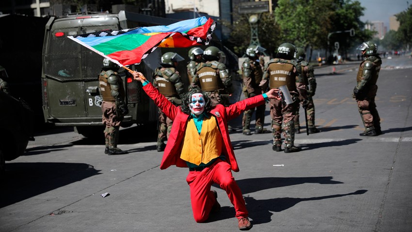 APTOPIX Chile Protests