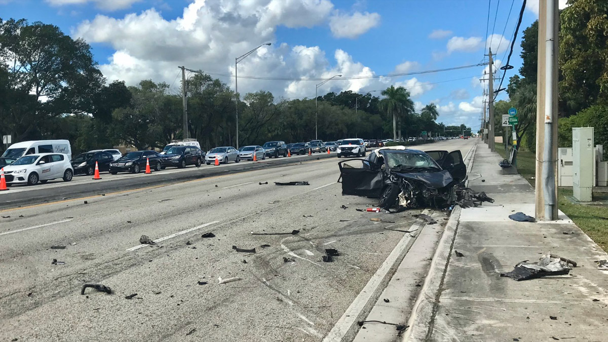 FHP Investigating Fatal Crash on Kendall Drive NBC 6 South Florida