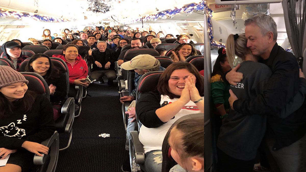 Actor Gary Sinise Takes Over 1,000 Gold Star Children on Annual Trip to Walt Disney World
