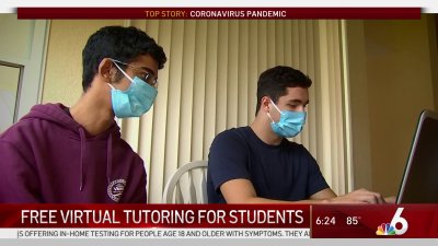 Free Virtual Tutoring for Students