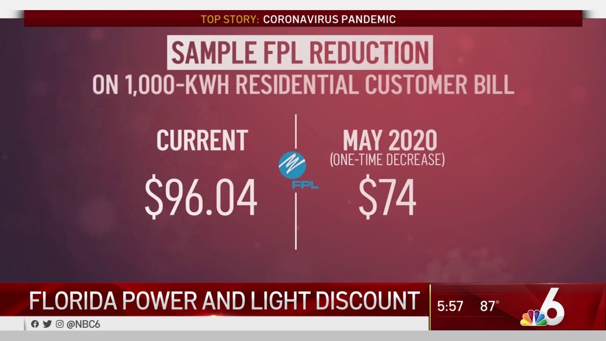 Florida Power and Light Discount NBC 6 South Florida