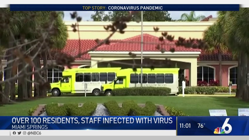 Over 100 Residents, Staff at Miami Springs Assisted Living Facility Diagnosed with COVID-19
