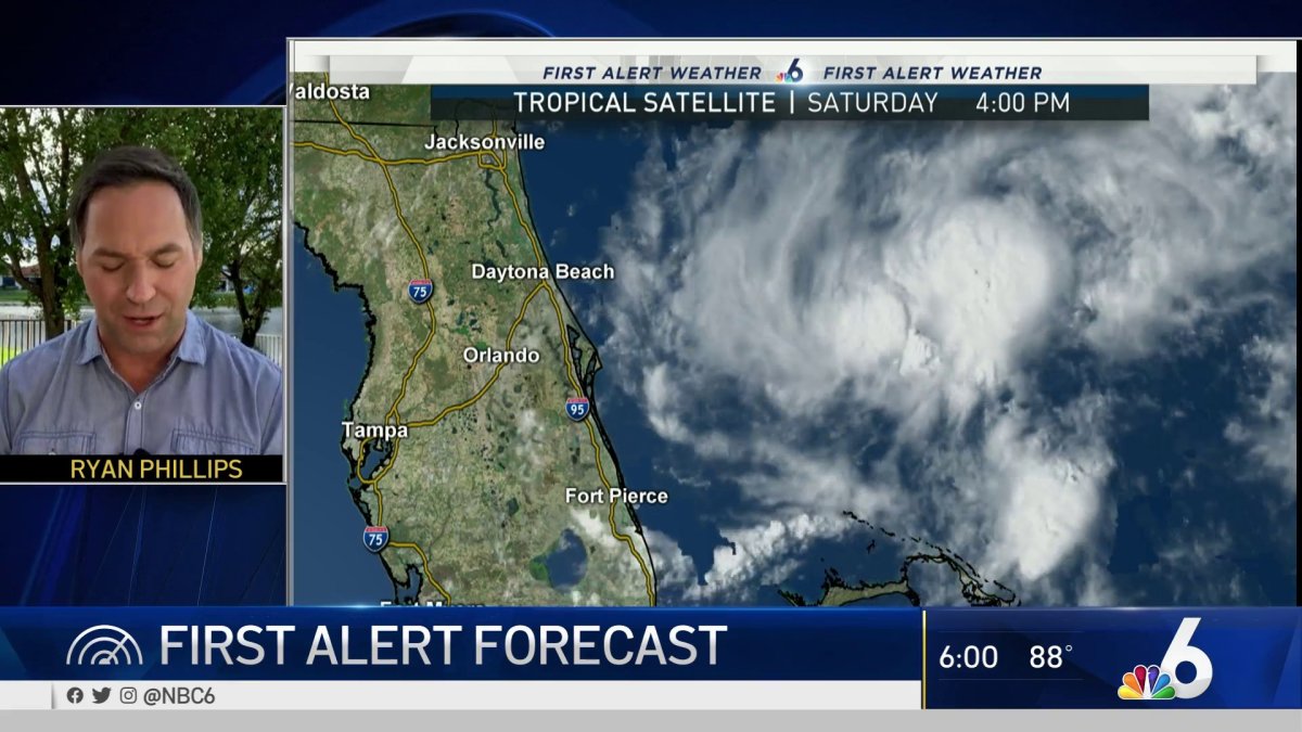 Tropical Depression 1 Forms Off the East Coast of Florida NBC 6 South