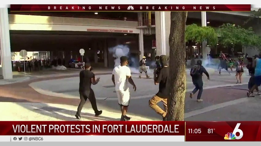 Curfew Issued for Broward County After Fort Lauderdale Protests Turn Violent