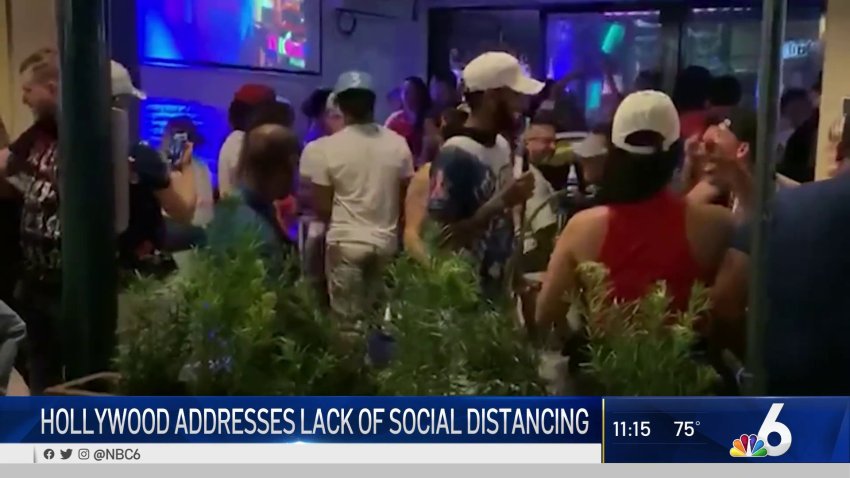 Hollywood Addresses Lack of Social Distancing