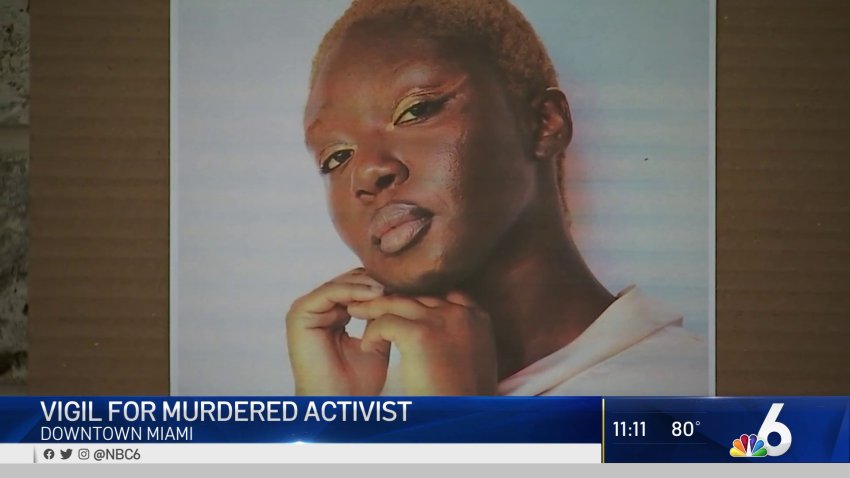 Activists Remember BLM Protester in Miami Vigil