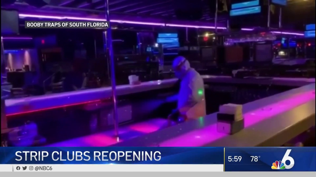 Strip Clubs Reopening in MiamiDade NBC 6 South Florida