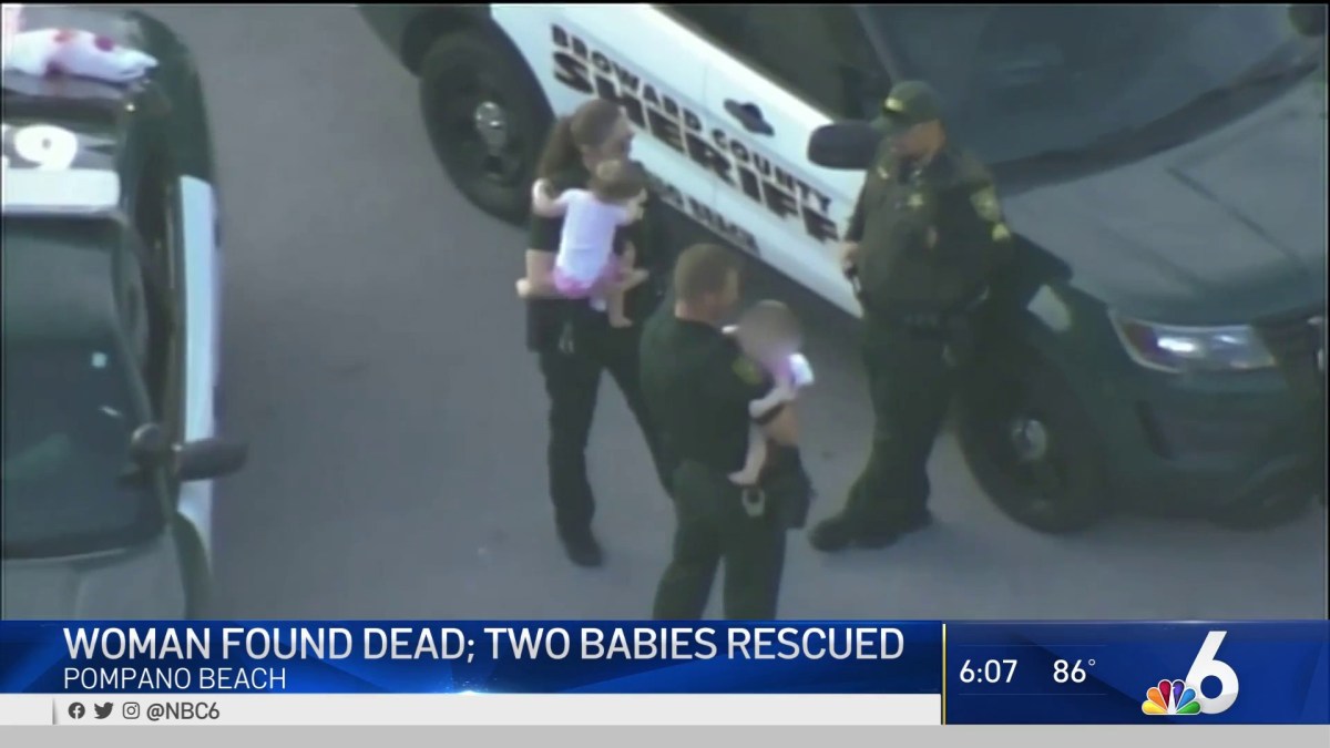 Woman Found Dead, Babies Rescued in Pompano Beach – NBC 6 South Florida