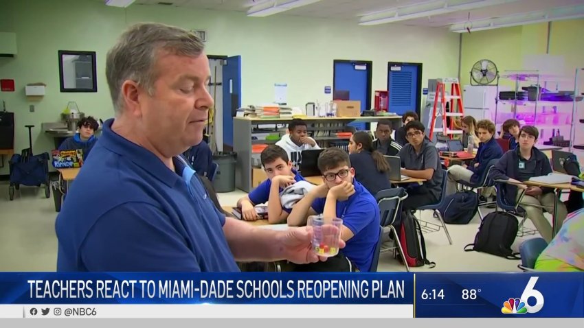 Teachers React to Miami-Dade Schools Reopening Plan