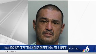 Man Accused of Setting House on Fire With Mom Inside