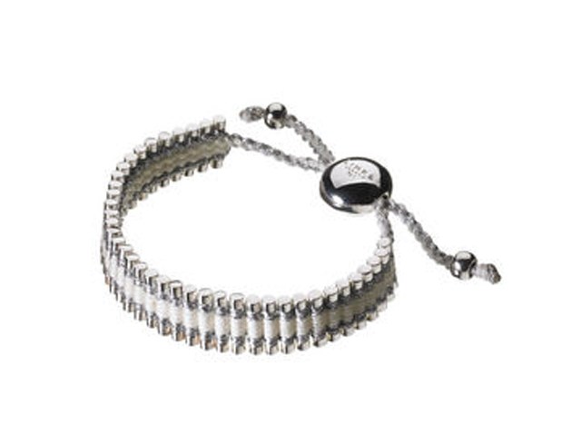 6748-pewter-and-white-friendship-bracelet-image-1