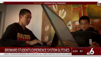 Broward Students Experience System Glitches on First Day of Distance Learning