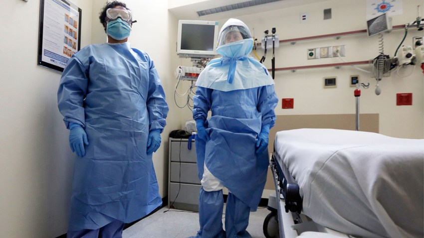 APTOPIX United States Ebola