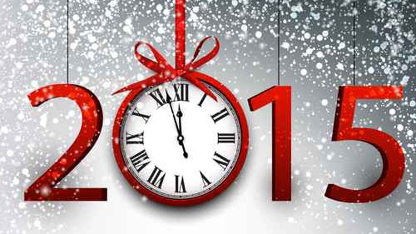2015 new year background.