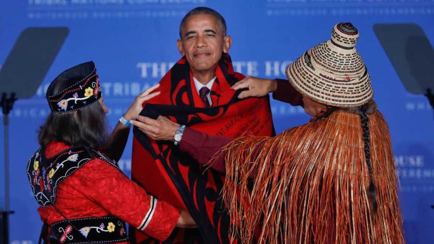 APTOPIX Obama Native Americans