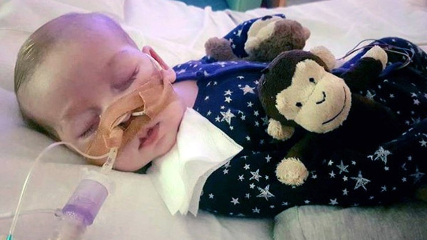Britain Sick Baby