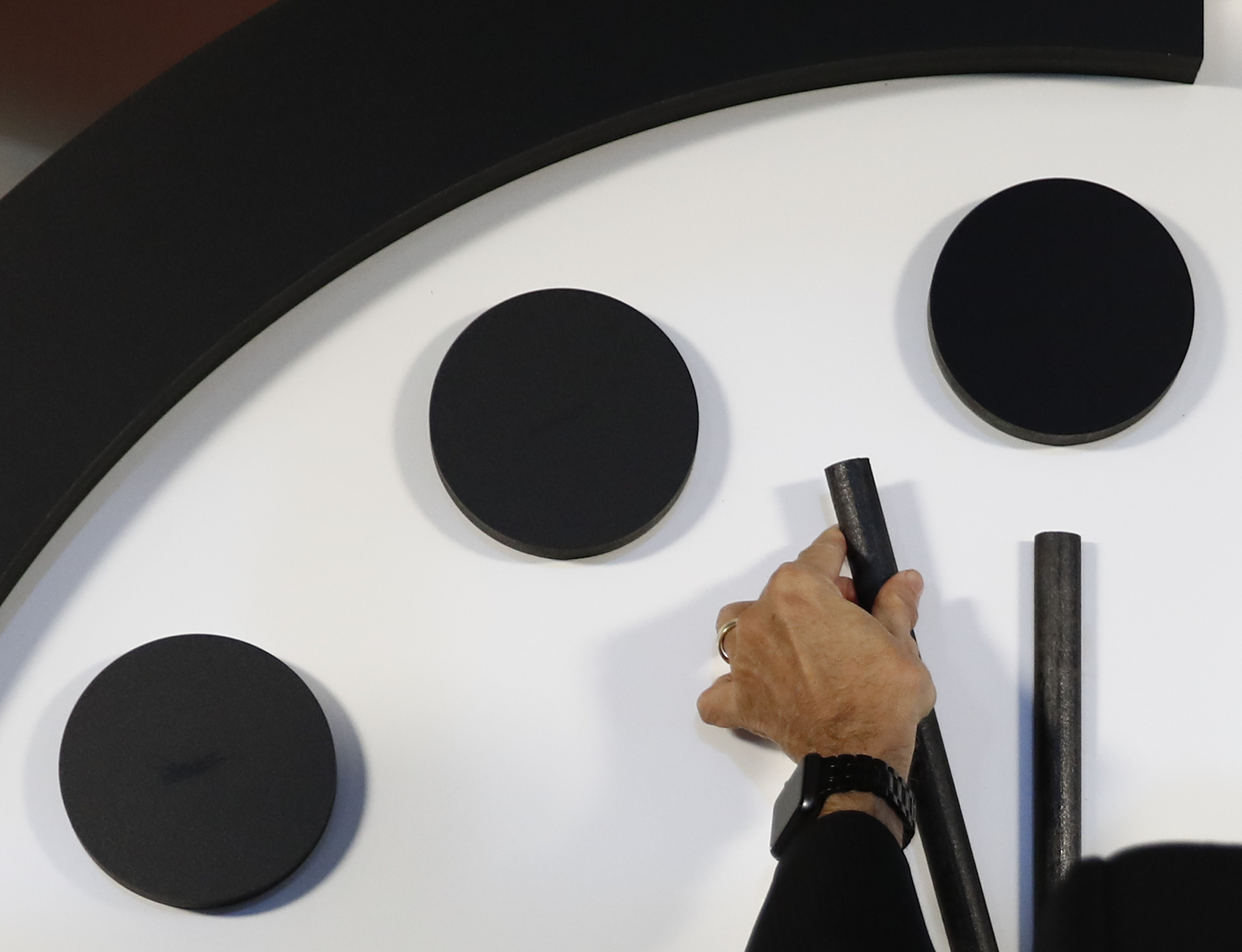 What is the ‘Doomsday Clock' and what happens when it hits midnight?