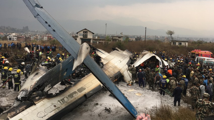 APTOPIX Nepal Plane Accident