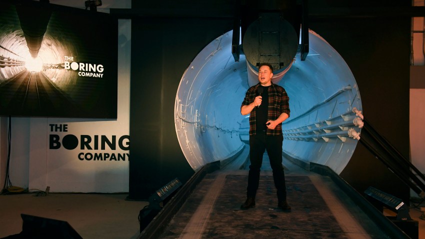 Vegas Elon Musk Tunnel