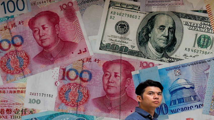 APTOPIX China Trade Currencies