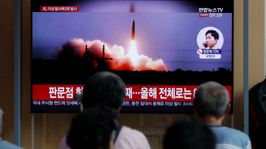 South Korea North Korea Projectiles