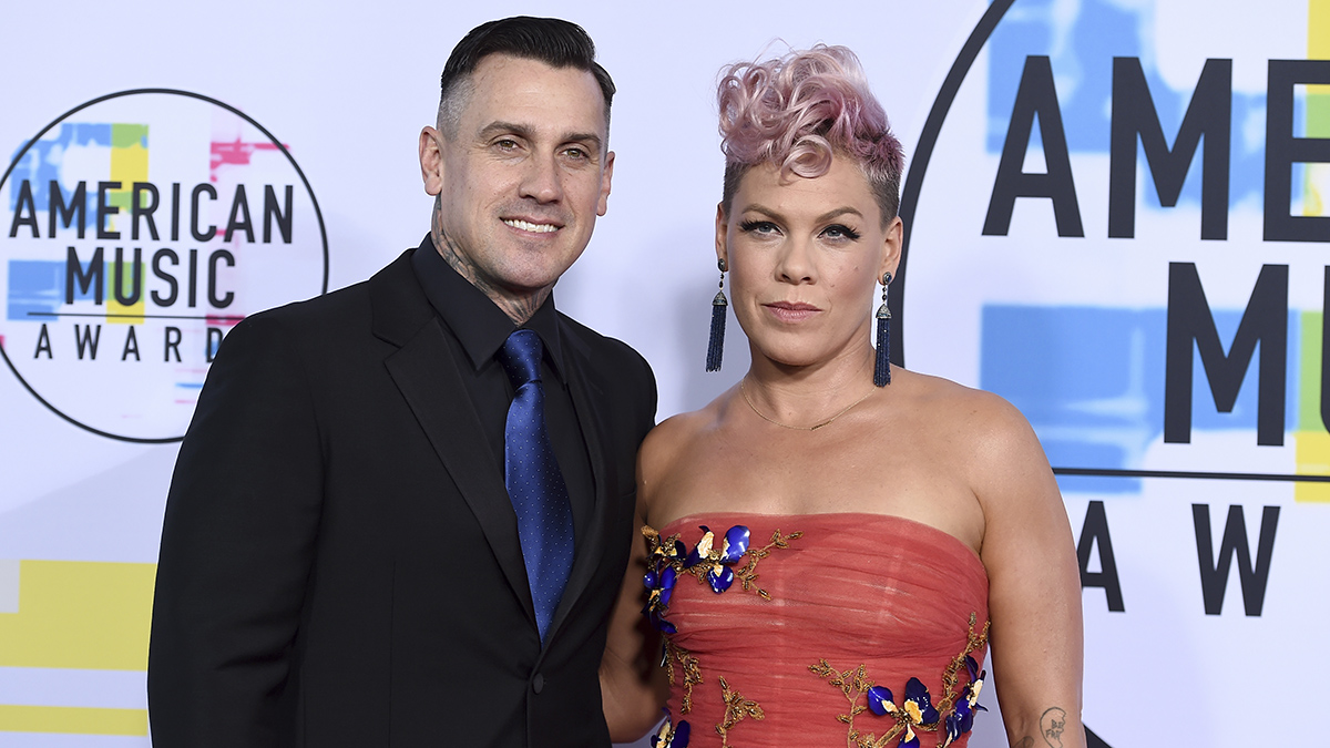 Pink denies reports that she is separated from husband Carey Hart: 'Not true'