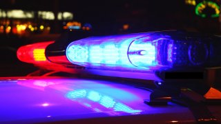 File photo of police lights