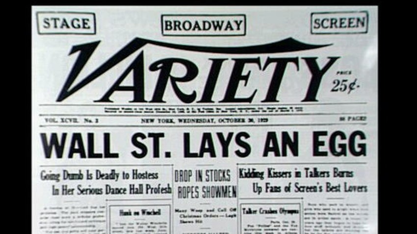 Black Tuesday Variety Paper