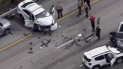 Crews Respond to Wrong-Way Crash on Don Shula Expressway in Miami-Dade