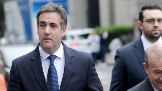 In this May 30, 2018, file photo, Michael Cohen arrives to court in New York.