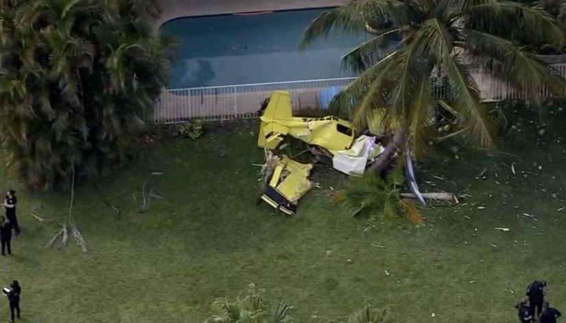 Pilot Dead After Plane Crashes Behind Home in Boynton Beach: Police ...