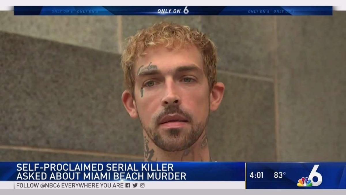 Confessed Serial Killer, Miami Beach Murder Suspect Speaks - NBC 6 South Florida