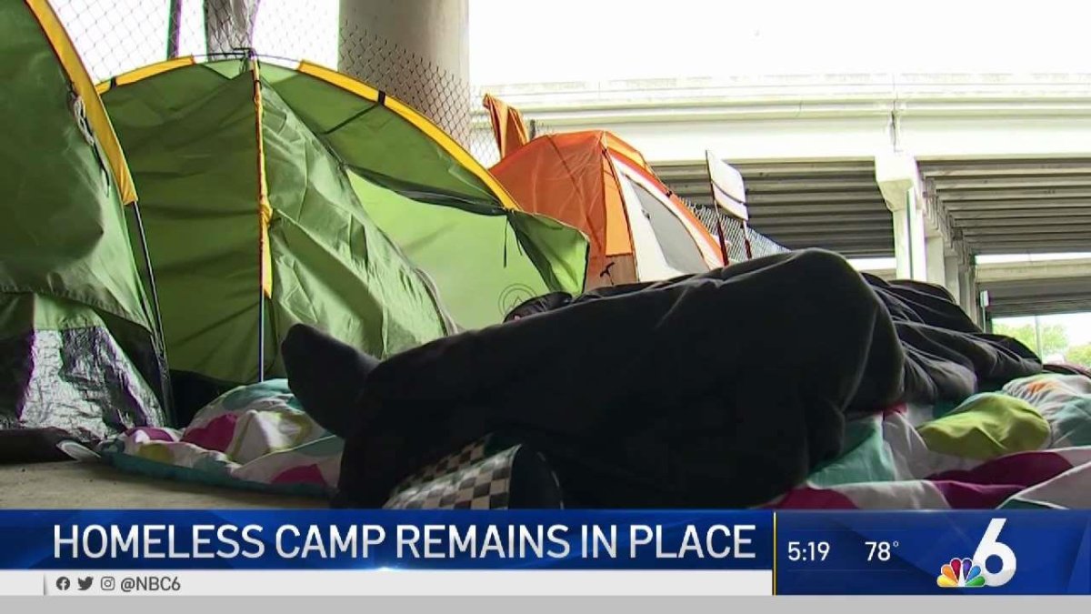 Crews Clean Homeless Camp in Miami – NBC 6 South Florida