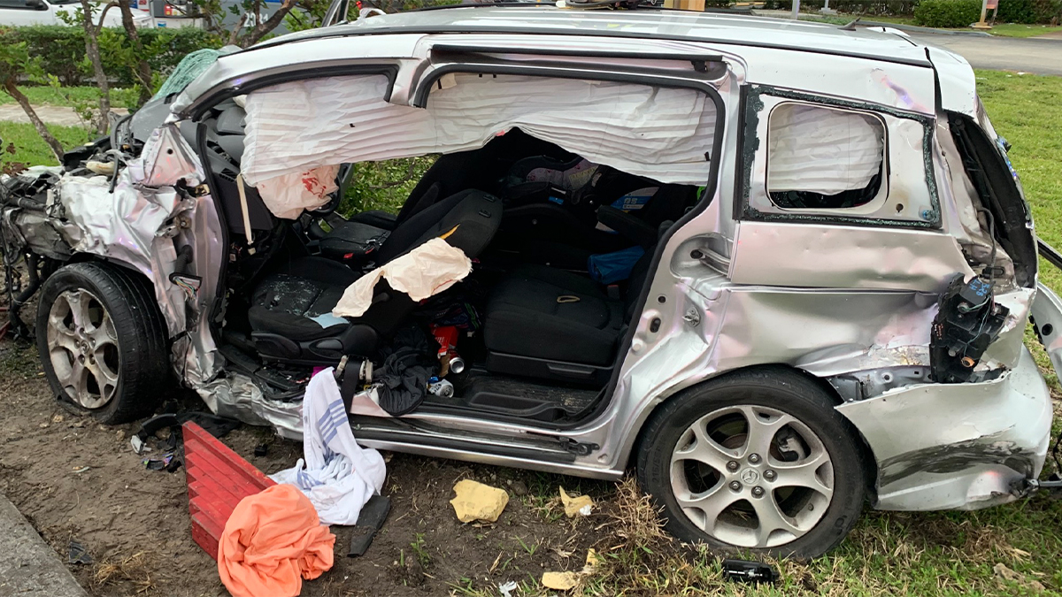 Web (wplg) deerfield beach, fla. TripleCar Crash in Deerfield Beach Leaves Five Injured NBC 6 South