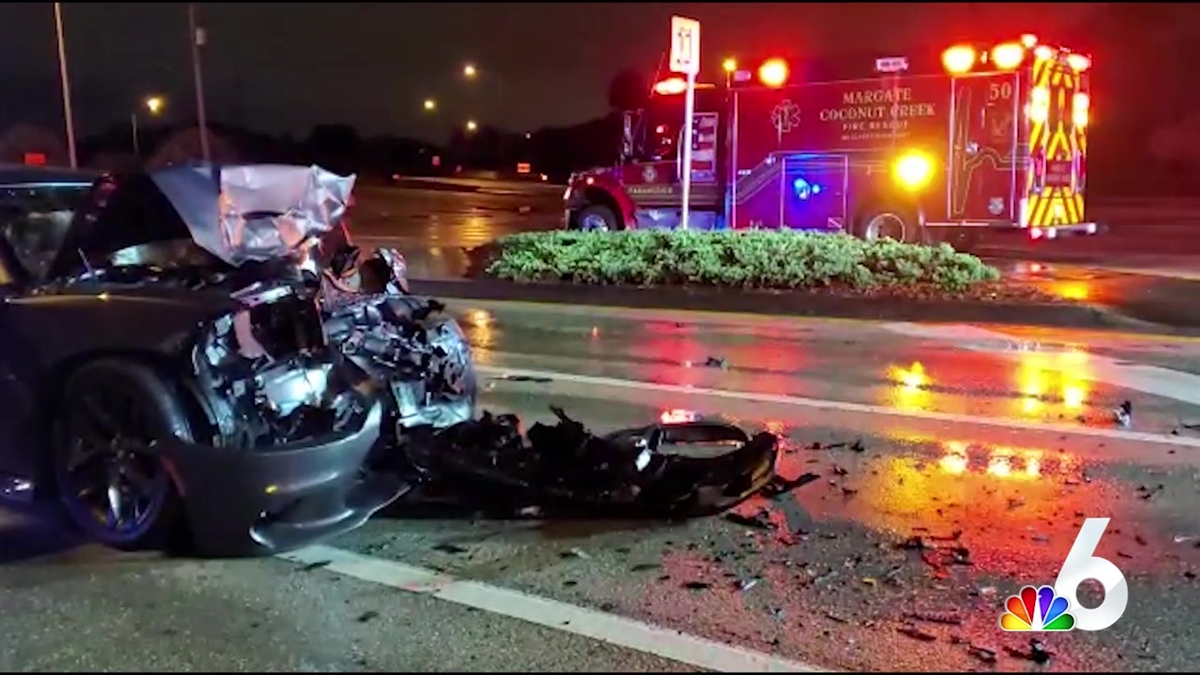 Car Crash in Margate Leaves One Injured NBC 6 South Florida