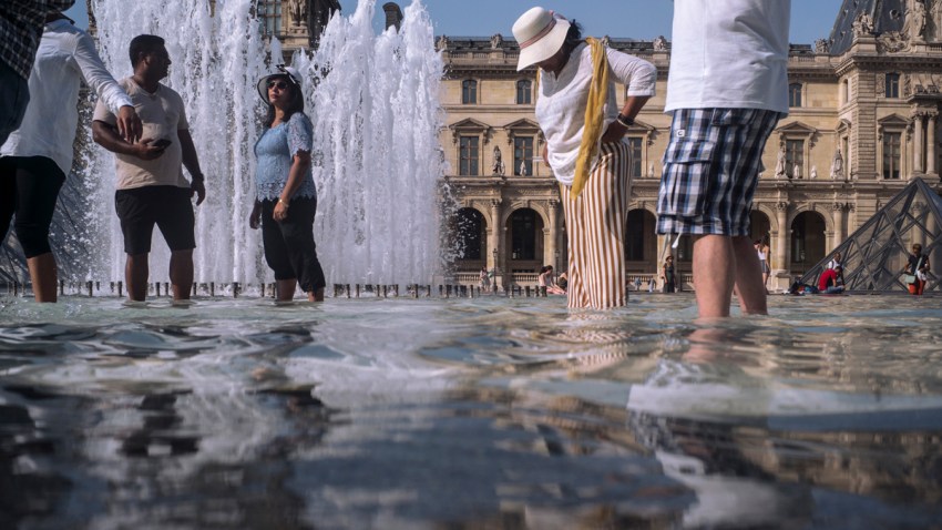 France Europe Heatwave