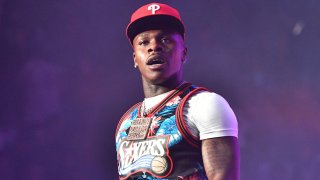 DaBaby performs onstage