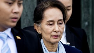 Myanmar's State Counsellor Aung San Suu Kyi