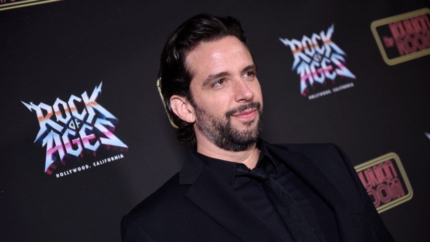 Nick Cordero attends Opening Night Of Rock Of Ages Hollywood At The Bourbon Room at The Bourbon Room on January 15, 2020 in Hollywood, California.