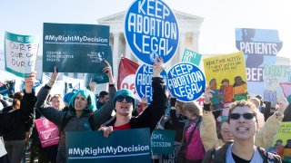 pro-choice activists Supreme Court