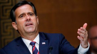 Rep. John Ratcliffe, R-Texas, testifies before a Senate Intelligence Committee nomination hearing on Capitol Hill in Washington, D.C., on May 5, 2020.