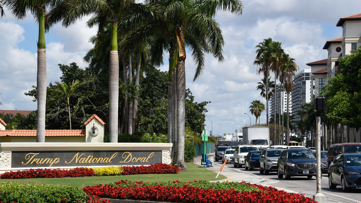 Person arrested at Trump National Doral after disrupting event, police say