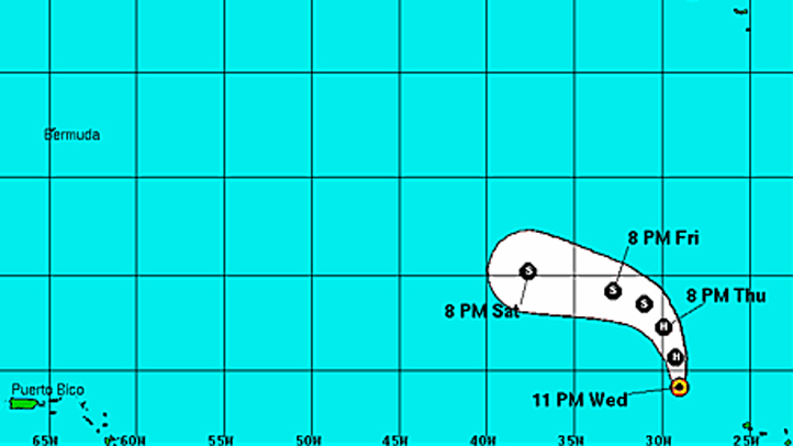 Humberto 11 pm Wednesday